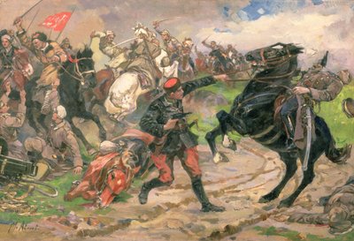 El Dundich Rojo en combate de Mikhail Ivanovich Avilov