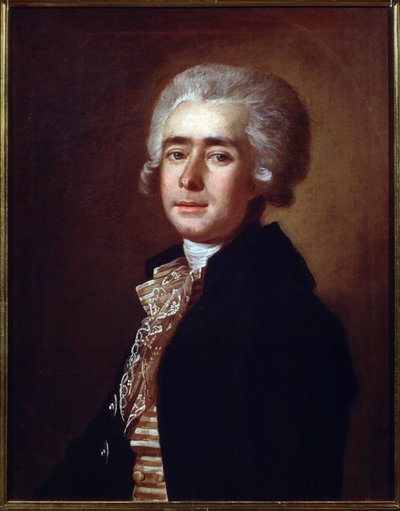 Retrato del compositor Dmitry Bortniansky (1751-1825). Pintura de Mikhail Ivanovich Belsky (1753-1794). Óleo sobre lienzo, 65,7 x 52,3 cm de Mikhail Ivanovich Belsky