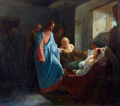 La resurrection de la fille de Jaire - Raising of Jairus