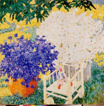 Una muñeca - Pintura de Mikhail Nikolayevich Yakovlev (1880-1942), óleo sobre lienzo de Mikhail Nikolayevich Yakovlev