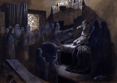 Iván el Terrible y los fantasmas de sus víctimas, siglo XIX o principios del siglo XX de Mikhail Petrovich Klodt