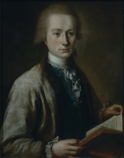 Retrato de Alexei Grigoryevich Spiridov 1753-1828, 1772 de Mikhail Shibanov