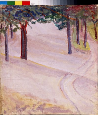 Paisaje de Mikhail Vasilievich Matyushin