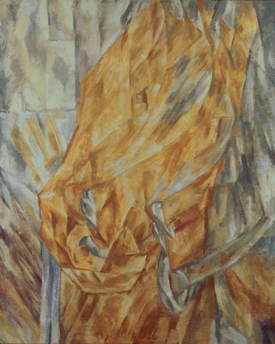 Cabeza de caballo, 1912 de Mikhail Vasilyevich Le Dantyu