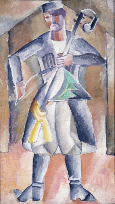 Músico de sas de Mikhail Vasilyevich Le Dantyu