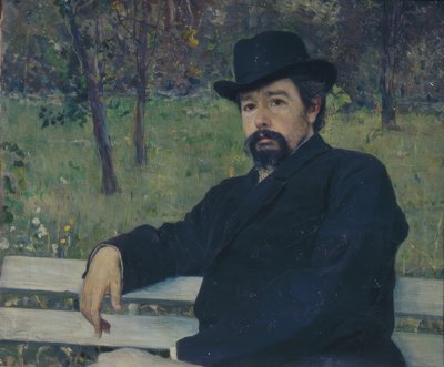 Retrato del pintor Nikolai Alexandrovich Yaroshenko de Mikhail Vasilyevich Nesterov