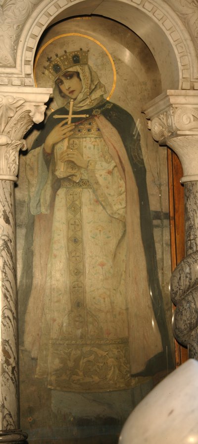 Santa Olga, Princesa de Kiev, 1885-1896 de Mikhail Vasilievich Nesterov