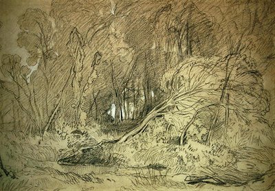 Un claro en el bosque de Miles Edmund Cotman
