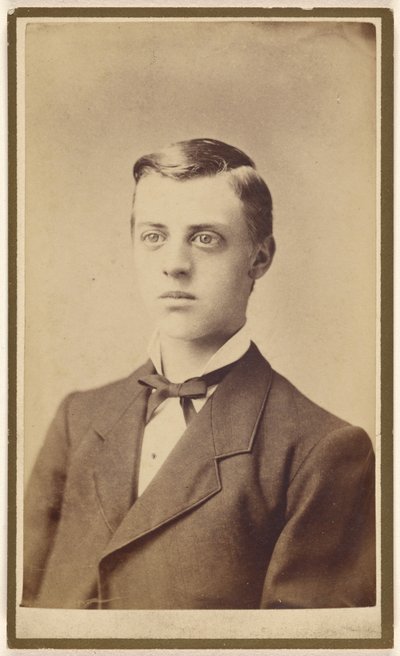 [Busto retrato de un hombre no identificado] de Miller and Company