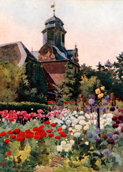 La torre del reloj, Wolfsgarten de Mima Nixon