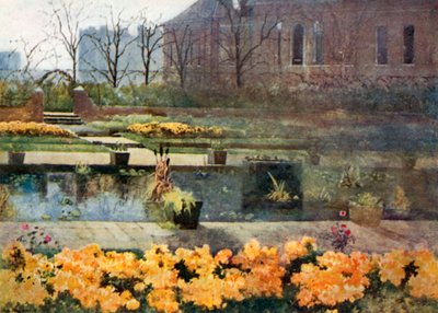 El jardín holandés, Palacio de Kensington de Mima Nixon