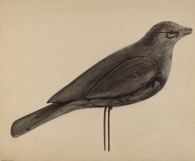 Señuelo (gaviota) de Mina Lowry