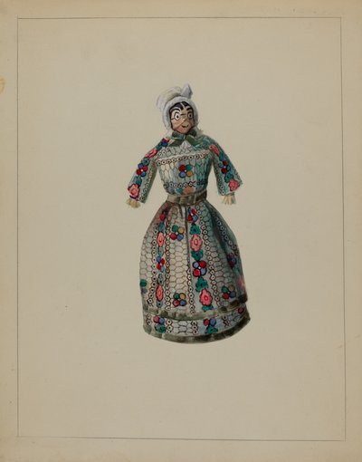Muñeca, c. 1936 de Mina Lowry