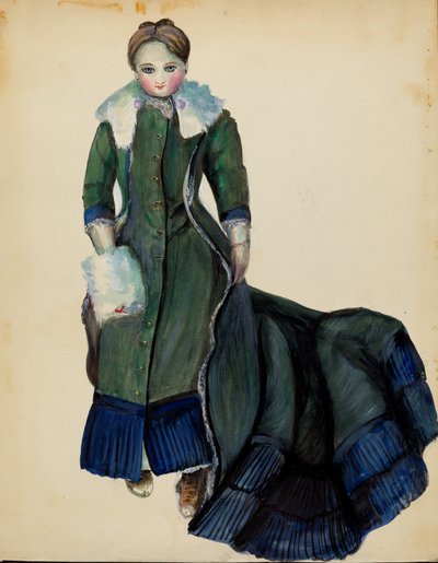 Muñeca, c. 1936 de Mina Lowry