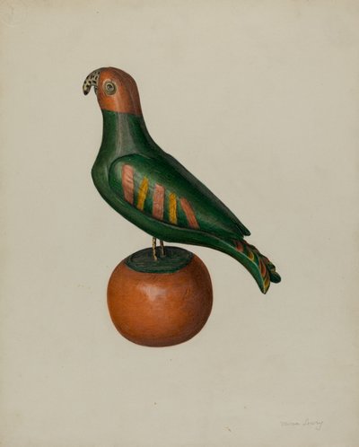 Loro alemán de Pensilvania de Mina Lowry