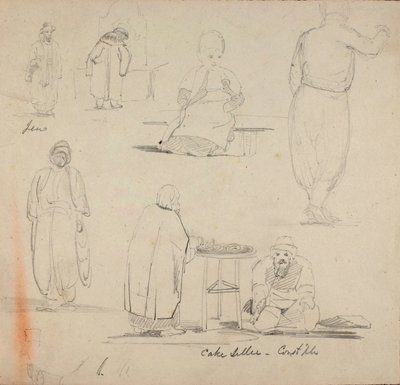 Vendedora de pasteles, Constantinopla de Miner Kilbourne Kellogg