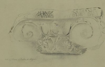 Capital de la Columna en el Teatro Azani de Miner Kilbourne Kellogg