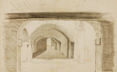 Entrada a la prisión de Tasso, Ferrara de Miner Kilbourne Kellogg