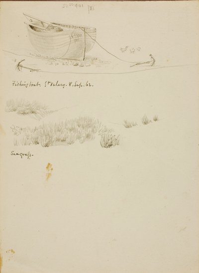 Barco de pesca/Seagrass, St. Valery de Miner Kilbourne Kellogg