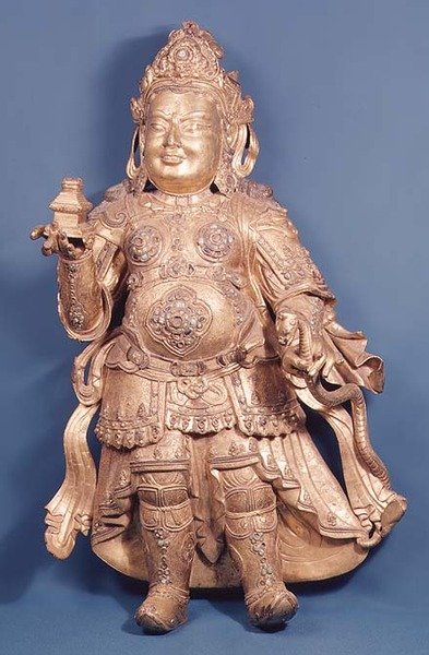 Figura de Virupaksa, principios del siglo XV de Ming Dynasty Chinese School