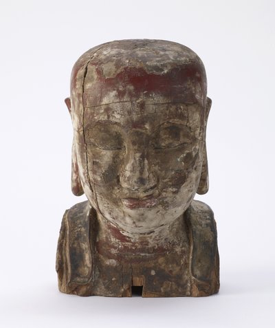 Cabeza de un Lohan de Ming Dynasty Chinese School