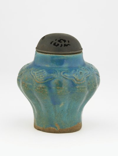 Jarra usada como incensario, siglo XVI-mediados del siglo XVII de Ming Dynasty Chinese School