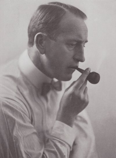 Max Pechstein, pintor expresionista alemán (foto b/n) de Minya Diez Duhrkoop