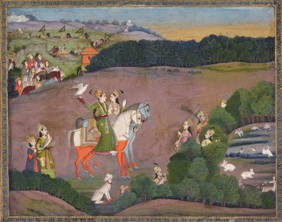 Sultán Baz Bahadur y Roopmati de Mir Kalan Khan