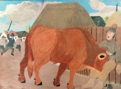 Toro rojo de Mirko Virius