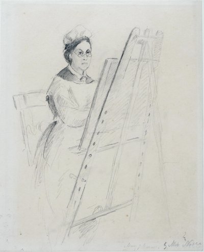 Retrato de Mary Jane Hancock de Miss Noble