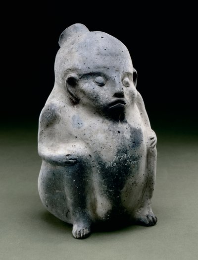 Vasija con efigie humana, 1100-1300 de Mississippian culture