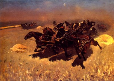 Carreras de carruajes rusos de Mitrofan Borisovic Grekov