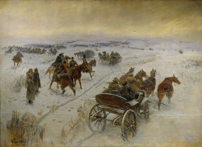 La batalla de Yegorlykskaya, 1928-1929 de Mitrofan Borisovich Grekov