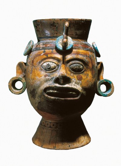 Jarrón antropomórfico de Mixtec Mixtec