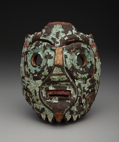 Máscara, posiblemente de Tlaloc, c.1350-1521 de Mixtec Mixtec