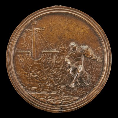Arion rescatado por el delfín, finales del siglo XV - principios del siglo XVI de Moderno
