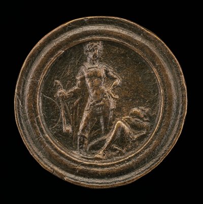 David y Goliat, mediados o finales de la década de 1490 de Moderno