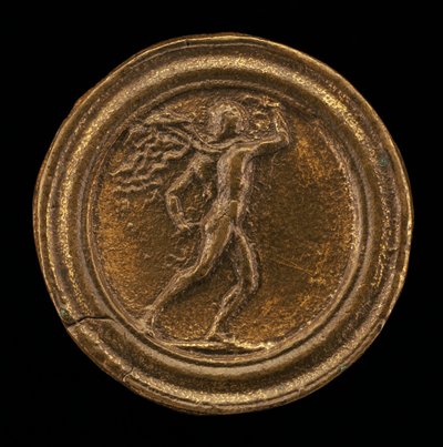Hércules corriendo, mediados o finales de la década de 1490 de Moderno