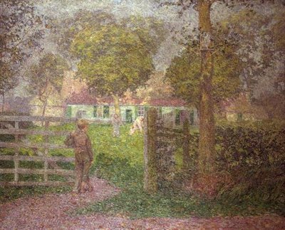 La granja, c.1910 de Modest Huys