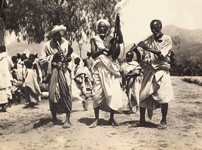 Construyendo un Imperio en la era fascista: músicos Habab, 09/05/1936 de Modestino Baldinetti