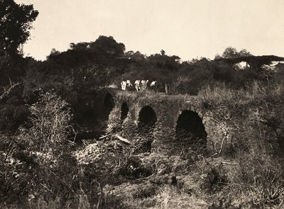 Construyendo un Imperio en la era fascista: puente portugués, 09/05/1936 (foto en b/n) de Modestino Baldinetti