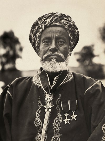 Construyendo un Imperio en la era fascista: jefe de la tribu Habab, 09/05/1936 de Modestino Baldinetti