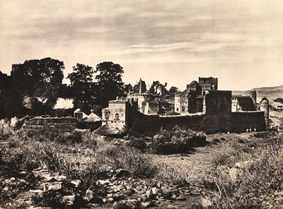Construyendo un Imperio en la era fascista: el Castillo del Rey Fasiladas en Gondar, Etiopía, 09/05/1936 (foto en b/n) de Modestino Baldinetti