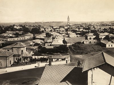 Construyendo un Imperio en la era fascista: vista de Asmara, 09/05/1936 de Modestino Baldinetti