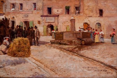 Olevano Romano, Italia de Modesto Brocos Gómez