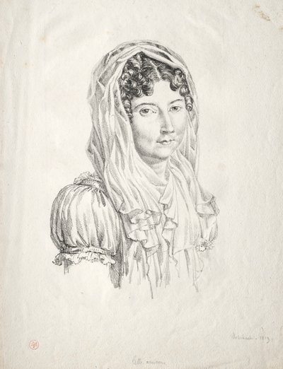 Retrato de una mujer de Moisbach
