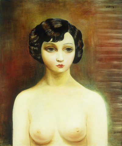 Busto de mujer joven; Buste de Jeune Femme de Moise Kisling