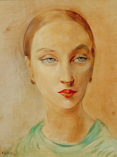 Cabeza de mujer de Moise Kisling