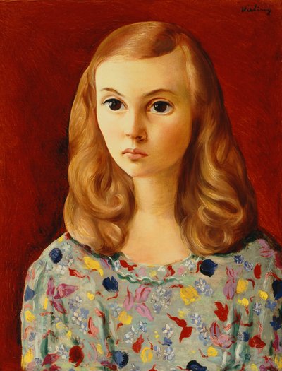 Retrato de mujer de Moise Kisling