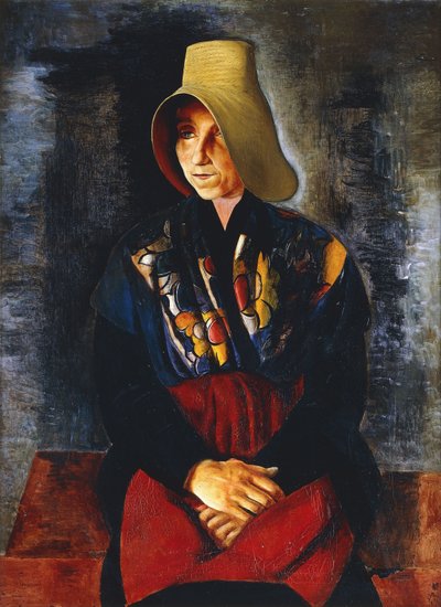 Retrato de la madre de Renee Kisling; Portrait de la Mere de Renee Kisling de Moise Kisling